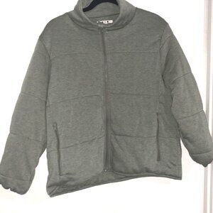 Gap Womens Puffer Jacket M  Full Zip Quilted Insulated